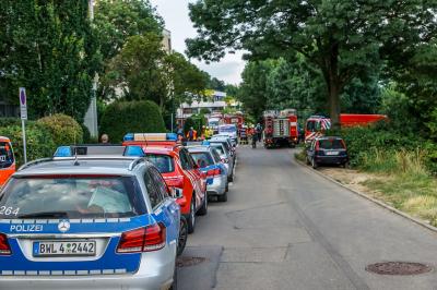 Ostfildern - Wohnungsbrand - zwei leichtverletzte Personen 